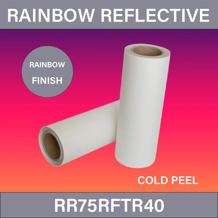 Rainbow DTF Film Roll